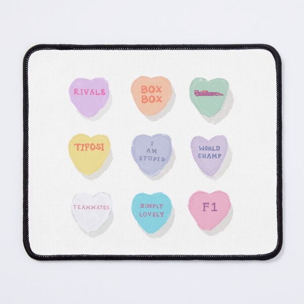Item preview, F1 Conversation Hearts  designed and sold by themissingmango.