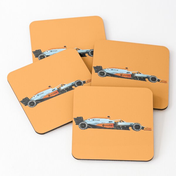 Item preview,  F1 Team 2021 car MCL35M Norris Ricciardo McLarenF1 Monaco Special Livery designed and sold by FormulaGTee1.