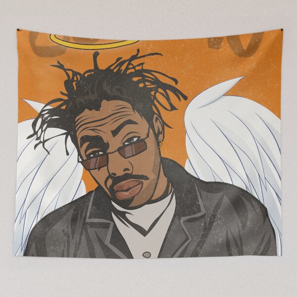 Item preview, coolio rapper art designed and sold by illustrational0.