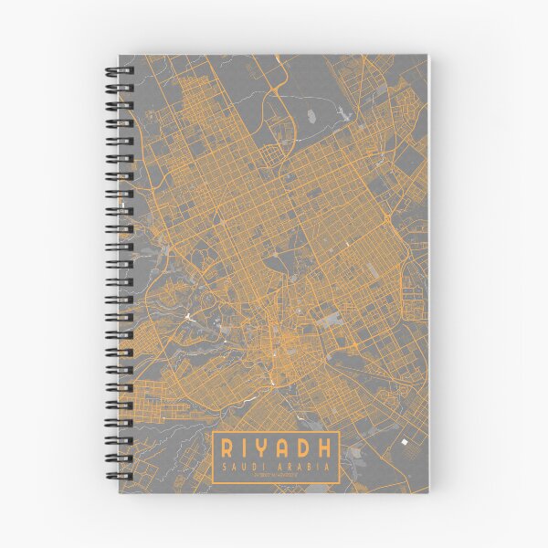 Item preview, Riyadh City Map of Saudi Arabia - Bauhaus designed and sold by deMAP.