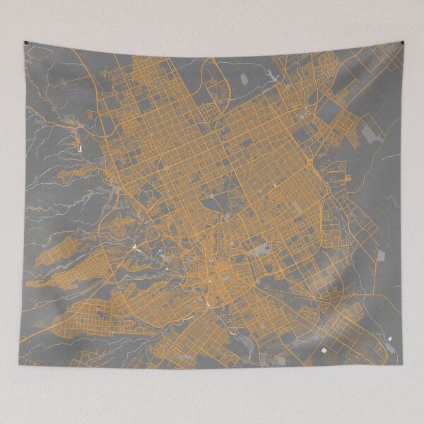 Item preview, Riyadh City Map of Saudi Arabia - Bauhaus designed and sold by deMAP.
