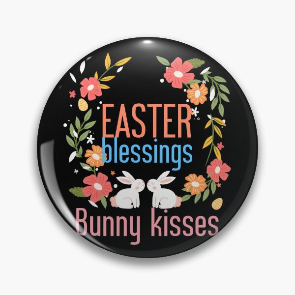 Item preview, Easter blessings-Bunny Kisses Easter Day Bunny Boys Girls Kids Men couple designed and sold by ButterflyDsgns6.