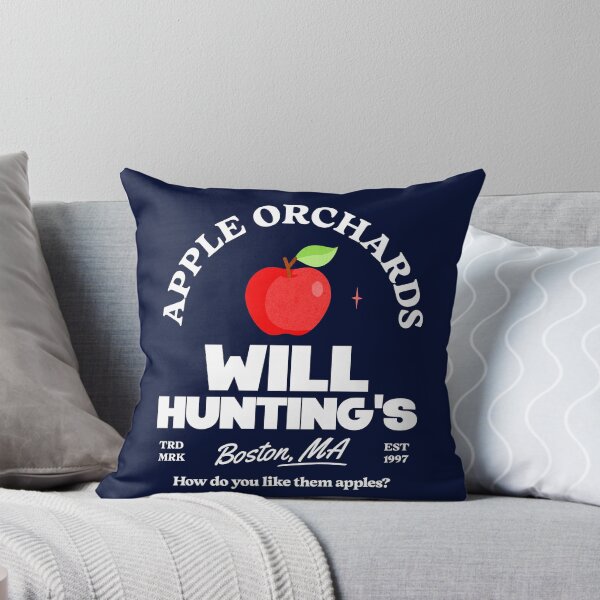 Artikelvorschau, Will Hunting's Apple Orchards – Boston, MA – Geschätzt. 1997 entworfen und verkauft von Primotees.