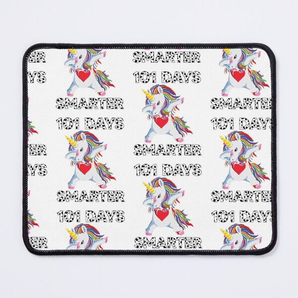Item preview, Cute Unicorn Smarter Kids Pre-K Happy 101 School Day Vintage designed and sold by roboartpixel.