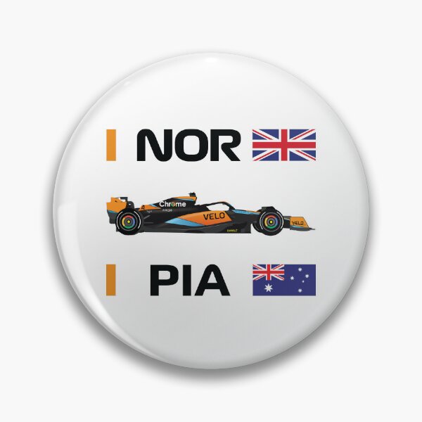 Item preview, McLaren F1 Team 2023 Oscar Piastri Norris MCL60 designed and sold by FormulaGTee1.