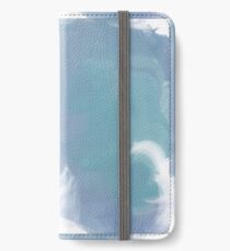 Blue wave iPhone Wallet/Case/Skin