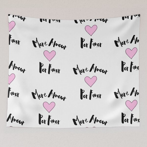 Item preview, More Amor Por Favor designed and sold by Lillieoandco.