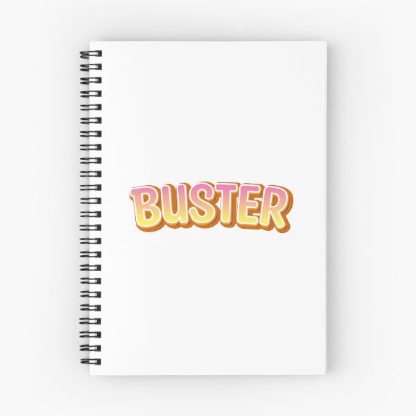 Item preview, BUSTER text sticker designed and sold by Sticktle.