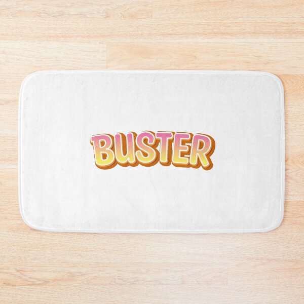 Item preview, BUSTER text sticker designed and sold by Sticktle.