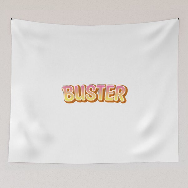 Item preview, BUSTER text sticker designed and sold by Sticktle.
