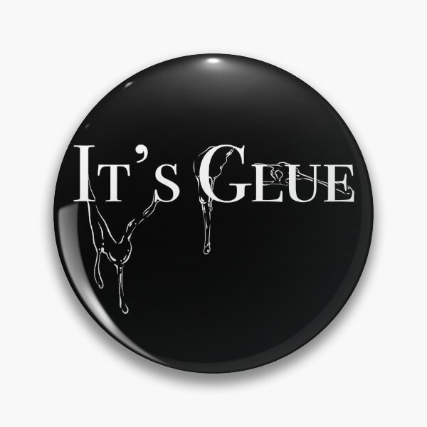 Artikelvorschau, Weiße Variante „It's Glue“. entworfen und verkauft von Iam-genevieve.