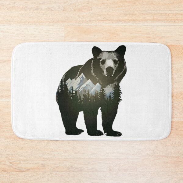 Item preview, Brown Grizzly Bear Tribal Spirit designed and sold by PlanetMarker.