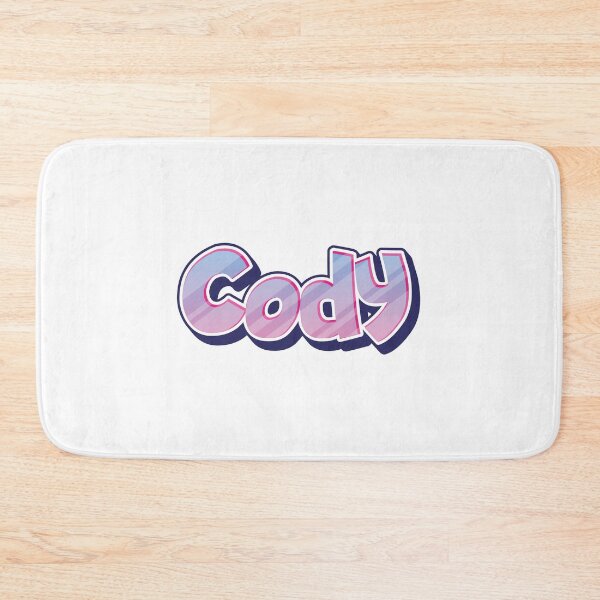 Item preview, Cody text sticker designed and sold by Sticktle.