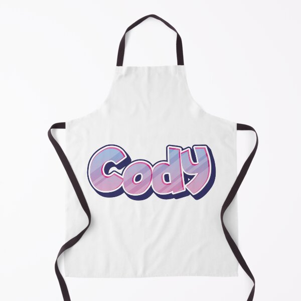 Item preview, Cody text sticker designed and sold by Sticktle.