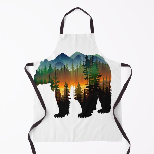 Item preview, Brown Grizzly Bear Tribal Spirit designed and sold by PlanetMarker.