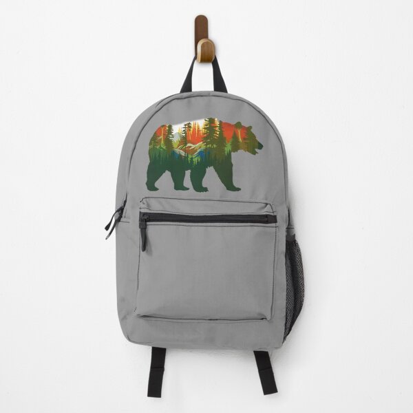 Item preview, Brown Grizzly Bear Tribal Spirit designed and sold by PlanetMarker.