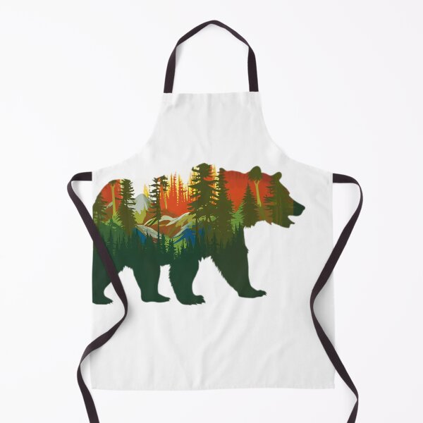 Item preview, Brown Grizzly Bear Tribal Spirit designed and sold by PlanetMarker.