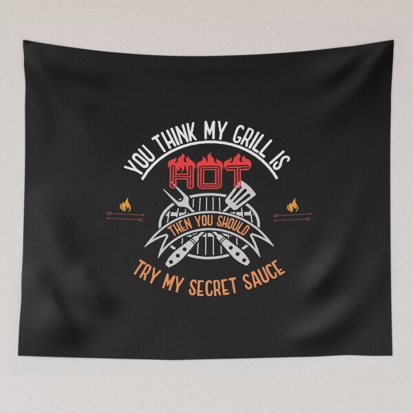 Item preview, BBQ Pitmaster Funny Grill designed and sold by MindUnveil.