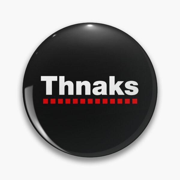 Item preview, Thnaks designed and sold by DuckSoupShop.