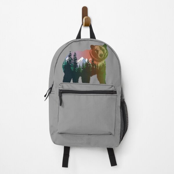 Item preview, Brown Grizzly Bear Tribal Spirit designed and sold by PlanetMarker.
