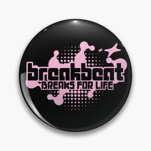 Item preview, BREAKBEAT  - Breaks For Life (Pink)  designed and sold by Discothreadz.