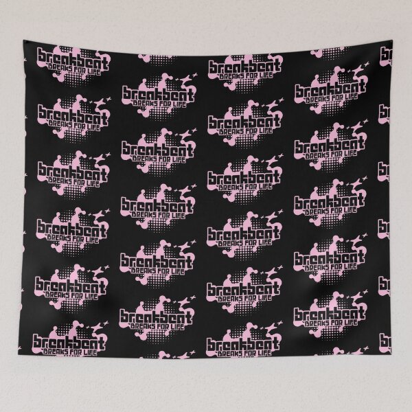 Item preview, BREAKBEAT  - Breaks For Life (Pink)  designed and sold by Discothreadz.