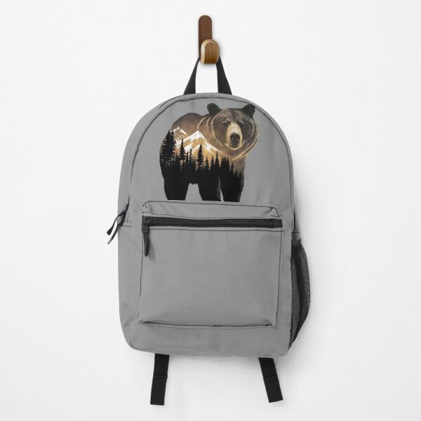 Item preview, Brown Grizzly Bear Tribal Spirit designed and sold by PlanetMarker.