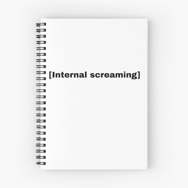 Item preview, Internal Screaming |Sticker| OwO designed and sold by SeaNympth.
