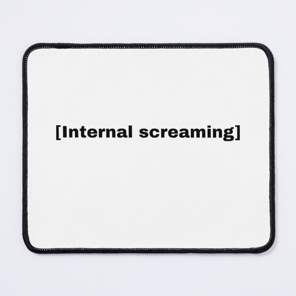 Item preview, Internal Screaming |Sticker| OwO designed and sold by SeaNympth.
