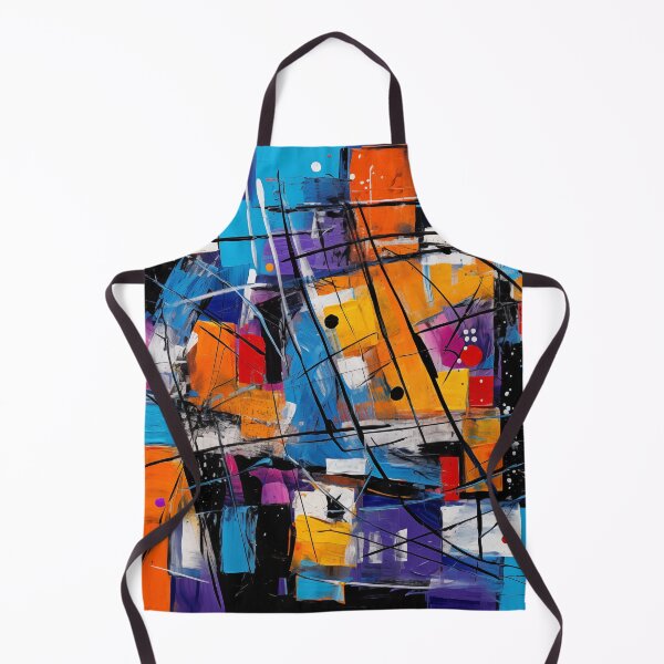 Item preview, The Fiesta Collection - Vibrant Modern Art Bold Abstract Eccentric geometric Design  designed and sold by NortonArt.