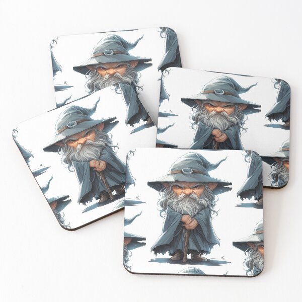 Item preview, Charming Wizard: Realistic Portrait on a White Background designed and sold by Piotrek0001.