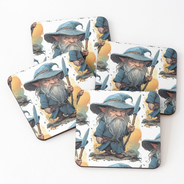 Item preview, Charming Wizard: Realistic Portrait on a White Background designed and sold by Piotrek0001.
