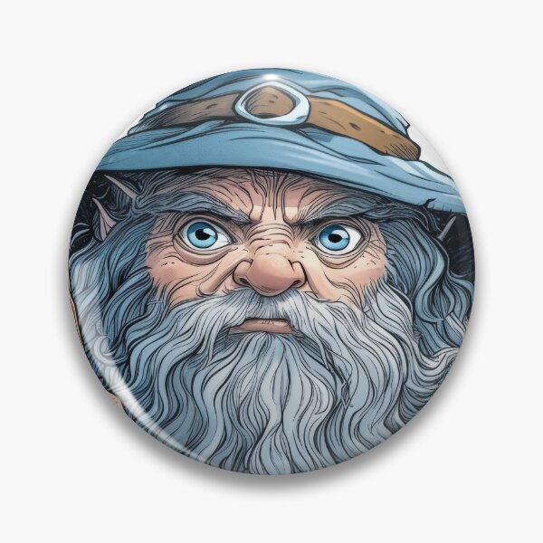 Item preview, Charming Wizard: Realistic Portrait on a White Background designed and sold by Piotrek0001.