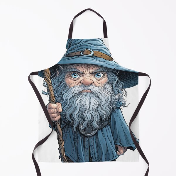 Item preview, Charming Wizard: Realistic Portrait on a White Background designed and sold by Piotrek0001.