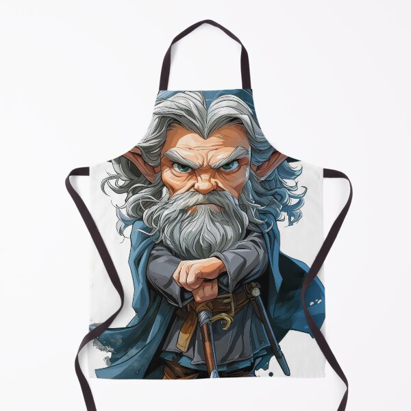 Item preview, Charming Wizard: Realistic Portrait on a White Background designed and sold by Piotrek0001.