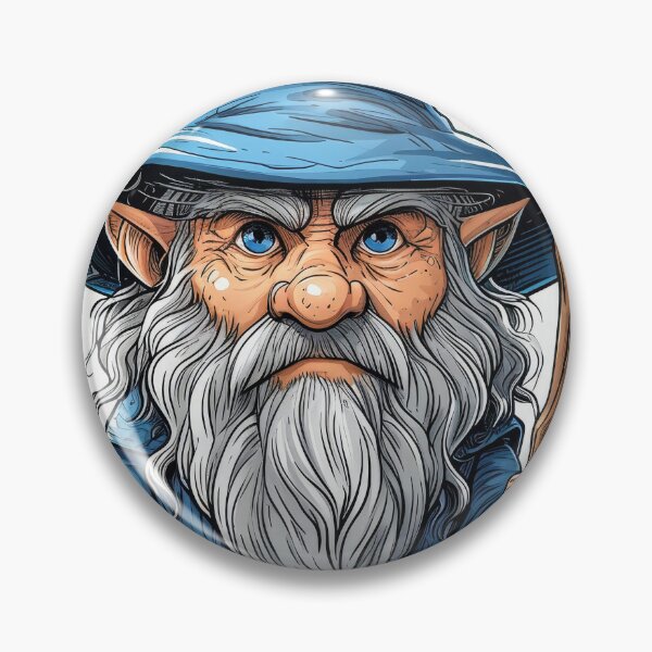 Item preview, Charming Wizard: Realistic Portrait on a White Background designed and sold by Piotrek0001.
