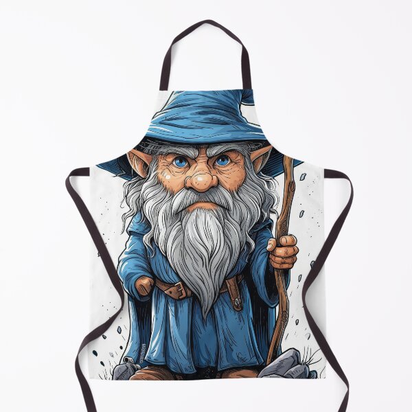 Item preview, Charming Wizard: Realistic Portrait on a White Background designed and sold by Piotrek0001.