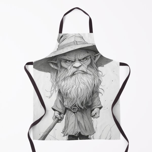 Item preview, Charming Wizard: Realistic Portrait on a White Background designed and sold by Piotrek0001.
