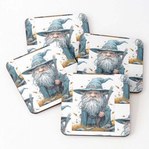 Item preview, Charming Wizard: Realistic Portrait on a White Background designed and sold by Piotrek0001.