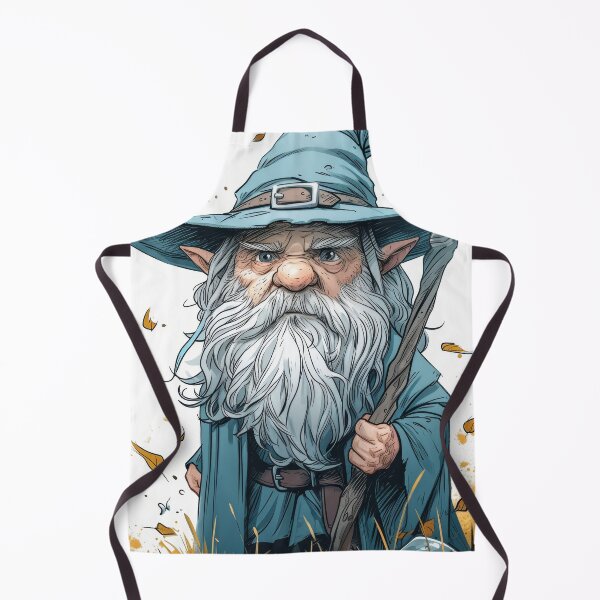 Item preview, Charming Wizard: Realistic Portrait on a White Background designed and sold by Piotrek0001.