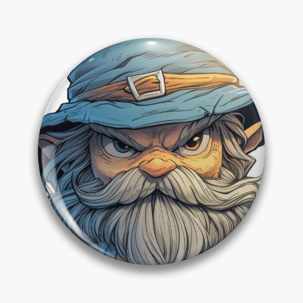 Item preview, Charming Wizard: Realistic Portrait on a White Background designed and sold by Piotrek0001.