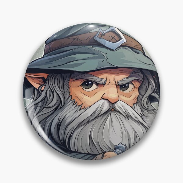 Item preview, Charming Wizard: Realistic Portrait on a White Background designed and sold by Piotrek0001.