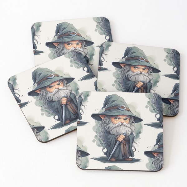 Item preview, Charming Wizard: Realistic Portrait on a White Background designed and sold by Piotrek0001.