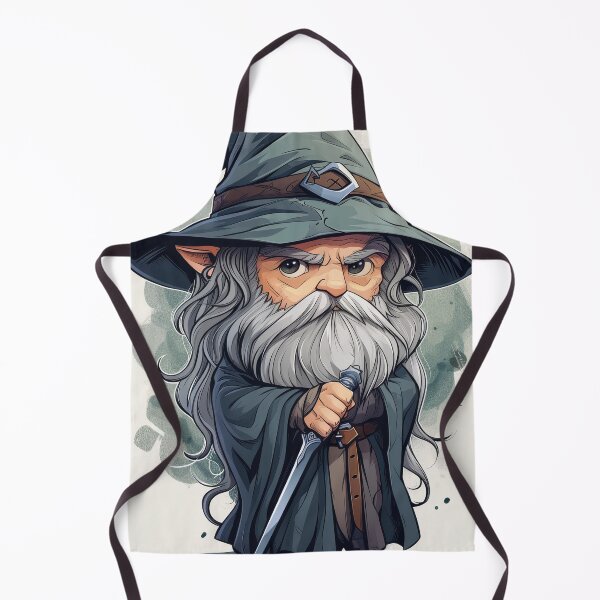Item preview, Charming Wizard: Realistic Portrait on a White Background designed and sold by Piotrek0001.