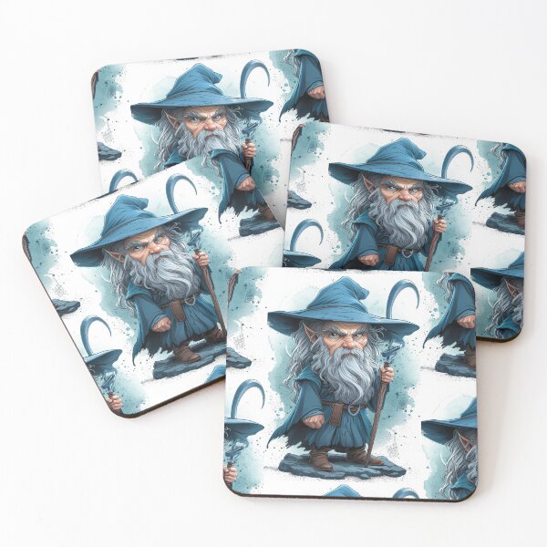 Item preview, Charming Wizard: Realistic Portrait on a White Background designed and sold by Piotrek0001.