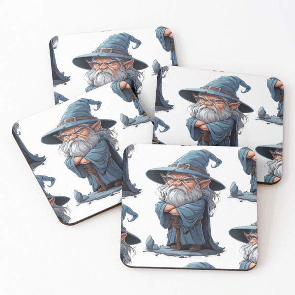 Item preview, Charming Wizard: Realistic Portrait on a White Background designed and sold by Piotrek0001.