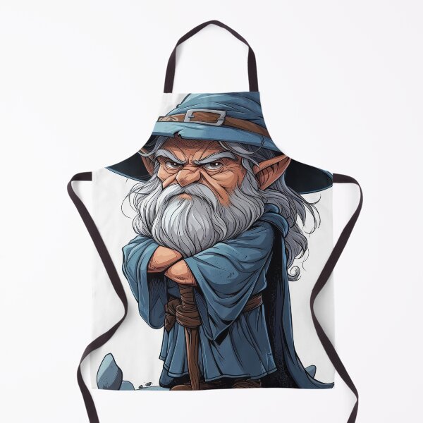 Item preview, Charming Wizard: Realistic Portrait on a White Background designed and sold by Piotrek0001.