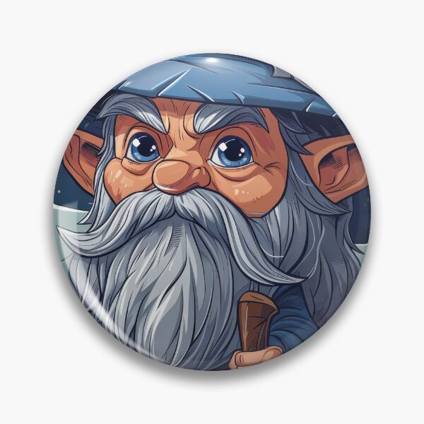 Item preview, Charming Wizard: Realistic Portrait on a White Background designed and sold by Piotrek0001.
