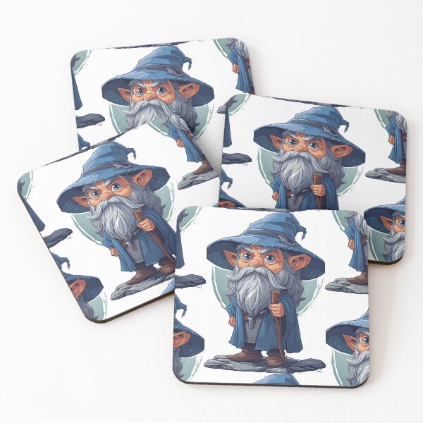 Item preview, Charming Wizard: Realistic Portrait on a White Background designed and sold by Piotrek0001.