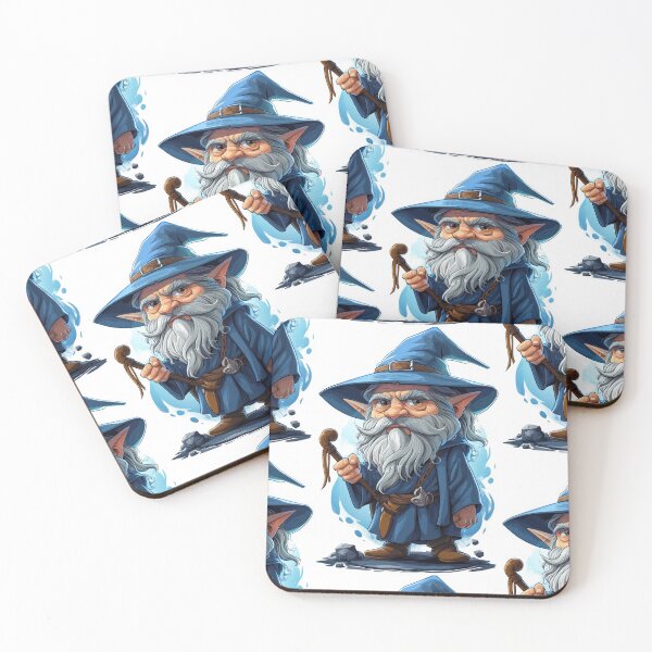 Item preview, Charming Wizard: Realistic Portrait on a White Background designed and sold by Piotrek0001.